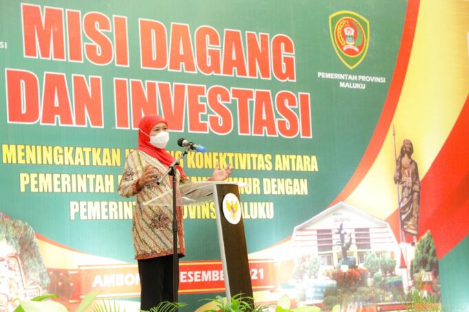 Khofifah Pimpin Misi Dagang di Maluku, Transaksi Capai 232,74 Milyar